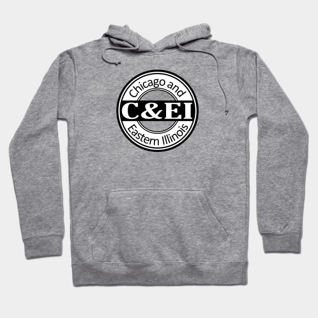 Chicago and Eastern Illinois Railroad Hoodie by PVVD